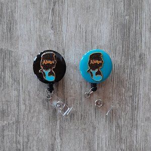 Always badge holder,  wizard badge holder